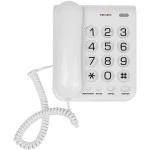 Аналоговый телефон TeXet TX-262 светло-серый 125839