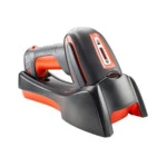 Сканер штрихкода Honeywell 1981IFR-3USB-5 (Ручной беспроводной, 1D/2D, USB, Серо-оранжевый, С подставкой)