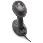 Сканер штрихкода Zebra DS9908-SR DS9908-SR4U230RAZE (Ручной проводной, 2D, USB, Черный, С подставкой)