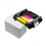 Расходный материал Evolis Комплект для печати 100 карт CBGP0001C