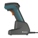 Сканер штрихкода Newland NVH220-BT NLS-NVH220-BT Ручной беспроводной, 2D, USB, Com (RS232), PS/2, Черно-зеленый, С подставкой