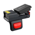 Сканер штрихкода Meferi MS300R-WS2ANSST Ручной беспроводной, 1D/2D, USB, Bluetooth, Черный-Красный, Не требуется