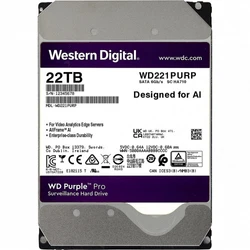 Серверный жесткий диск Western Digital Purple WD221PURP 3,5 LFF, 22 ТБ, SATA
