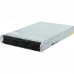Сервер iRU Rock s2208p, 2U 2148199 2U Rack, Xeon Gold 6148, 2400 МГц, 20, 27.5, 2 x 32 ГБ, SFF 2.5" + LFF  3.5", 8, 1x 500 ГБ