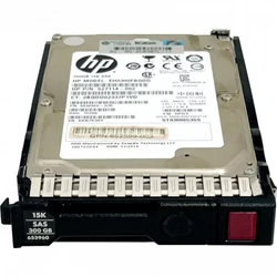 Серверный жесткий диск HPE 300GB 6G SAS 15K rpm SFF (2.5-inch) SC Enterprise 652611-B21 (2,5 SFF, 300 ГБ, SAS)