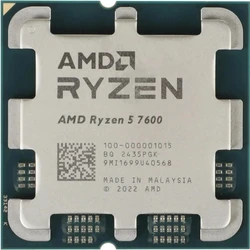 Процессор AMD Ryzen 5 7600 OEM 3.8 ГГц, 32 МБ, OEM