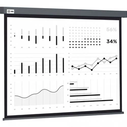 Проекционный экран Cactus Wallscreen CS-PSW-180X180-SG