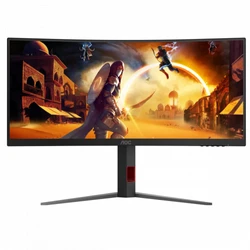 Монитор AOC CU34G4Z/01/00 34 ", VA, Ultra-Wide QHD 3440x1440 (21:9), 240 Гц