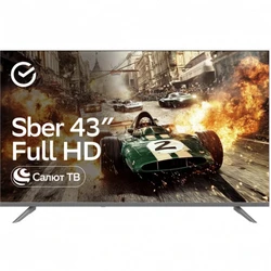 Телевизор Sber SDX-43F2014 43 ", Smart TV, Серый