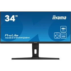 Монитор IIYAMA XCB3494WQSU-B1 34 ", IPS, Ultra-Wide QHD 3440x1440 (21:9), 120 Гц