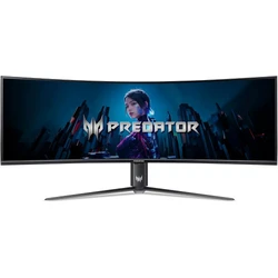 Монитор Acer Predator 49'' X49Vbmiiphuzx 1800R UM.SXXCD.V01 49 ", QD-OLED, Dual Quad HD 5120x1440 (32:9), 144 Гц