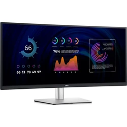 Монитор Dell P3424WE 210-BGTY 34.14 ", IPS, Ultra-Wide QHD 3440x1440 (21:9), 60 Гц