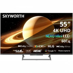 Телевизор Skyworth 55X67H 55 ", Smart TV, Черный