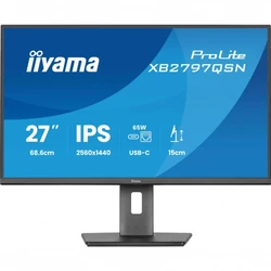 Монитор IIYAMA ProLite XB2797QSN-B1 27 ", IPS, Quad HD 2560x1440 (16:9), 75 Гц