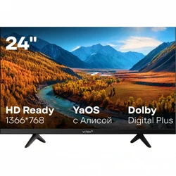 Телевизор Vivitek VT-24HBS300 24 ", Smart TV, Черный
