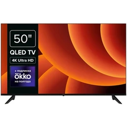 Телевизор Rombica 50MT-UDG54G 50 ", Smart TV, Черный