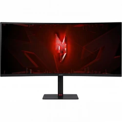 Монитор Acer XV345CURV3bmiphuzx UM.CX5EE.301 34 ", VA, Ultra-Wide QHD 3440x1440 (21:9), 180 Гц