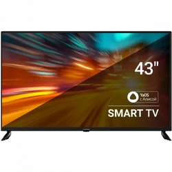 Телевизор SunWind SUN-LED43XU400 43 ", Smart TV, Черный