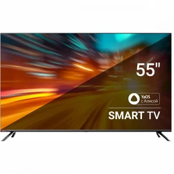 Телевизор SunWind SUN-LED55XU401 55 ", Smart TV, Черный