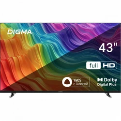 Телевизор Digma LED43SBB33 DM-LED43SBB33 43 ", Черный