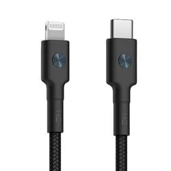 Кабель интерфейсный Xiaomi Интерфейсный Кабель USB C to Lightning Xiaomi ZMI AL872 MFi 300 см Черный 30445 USB Type A - Lightning (8pin)