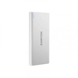 Внешний аккумулятор (Power Bank) Canyon PB-108 CNE-CPB1008W (10000 мАч, Белый)