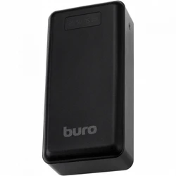 Внешний аккумулятор (Power Bank) Buro BPF30D BPF30D22PBK (30000 мАч, Черный)