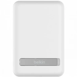 Внешний аккумулятор (Power Bank) Belkin Boost Charge Magnetic Wireless BPD004btWT 5000 мАч, Белый