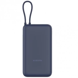 Внешний аккумулятор (Power Bank) Xiaomi 33W Power Bank 20000mAh (Integrated Cable) Blue GL PB2030MI 20000 мАч, Синий