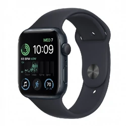 Apple Watch SE GPS 44mm Midnight Aluminium Case with, Midnight Sport Band MNK03GK/A Смарт-часы