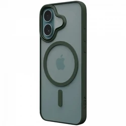 Аксессуары для смартфона iLera ColorAnt Clear Case, Deep Green for iPhone 16 ILGCACLCADG16