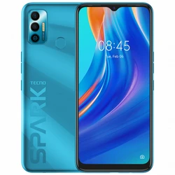 Смартфон TECNO Spark 7 KF6N/64GB/MORPHEUS BLUE 64 Гб, 4 Гб