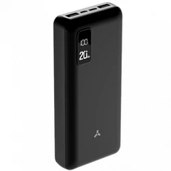 Внешний аккумулятор (Power Bank) Accesstyle Winter 20PD 20000 мАч, Черный