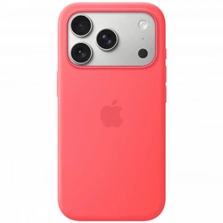 Аксессуары для смартфона Apple iPhone 17 Pro Max Silicone Case with MagSafe - Bright Guava MHW64ZM/A