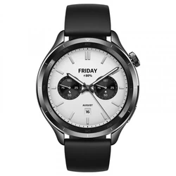 Xiaomi Watch S4, 47мм, 1.43", черный BHR9195GL Смарт-часы