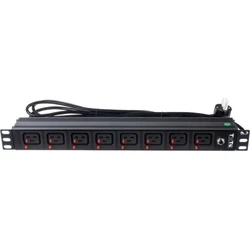 Аксессуар для кабельных сетей LANMASTER TWT-PDU-16A8C9L-3.0