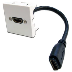 Аксессуар для кабельных сетей LANMASTER LAN-SIP-23HDMI-WH
