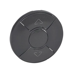 Legrand CLN2 Накл. выкл.жалюзи Графит 067955