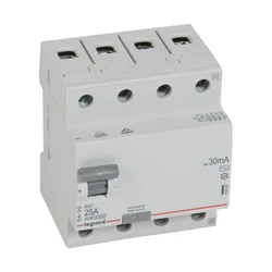 Legrand Rx3 Вдт 30ма 25а 4п Ac 402062