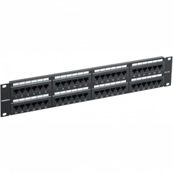Патч-панель ITK PP48-2UC5EU-K05-G 48 портов, UTP, Cat. 5e