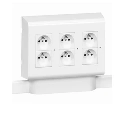Аксессуар для кабельных сетей Legrand Mosaic Рамка вертик. 3х4м 031622