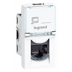 Аксессуар для оптических сетей Legrand MOSAIC RJ45 STP кат6 1 мод 076563