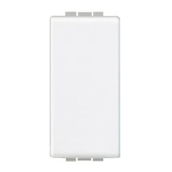 Кабельный канал Legrand Заглушка 1 модуль, белая N4950