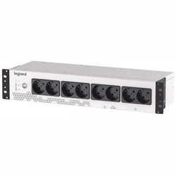 Источник бесперебойного питания Legrand Keor PDU 800ВА 8 GR/IT 310332 Двойное преобразование (On-Line), Стоечный (Rack), 800 ВА, 480 Вт