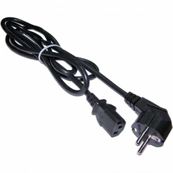 Кабель питания LANMASTER LAN-PP13/SHA-3.0-BK