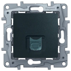 Аксессуар для кабельных сетей Legrand Роз RJ45 5e UTP АНТР ETIKA 672641