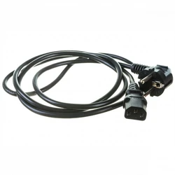 Кабель питания ЦМО с заземлением IEC 60320 C13/EU-Schuko R-10-Cord-C13-S-1.8