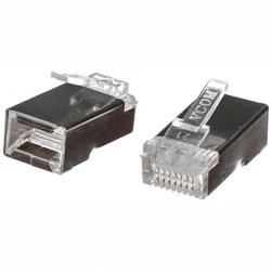 Коннектор VCOM Коннектор RJ-45 VNA2230-1/100 FTP