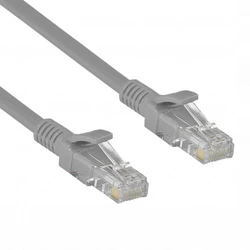 Патч-корд ExeGate UTP-RJ45-RJ45-5e-0,5M-GY EX169509RUS