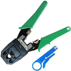 Инструмент для монтажа СКС Pro'sKit Кримпер SK-315 для обжима коннекторов RJ-45 RJ-11 RJ-12 RJ-9